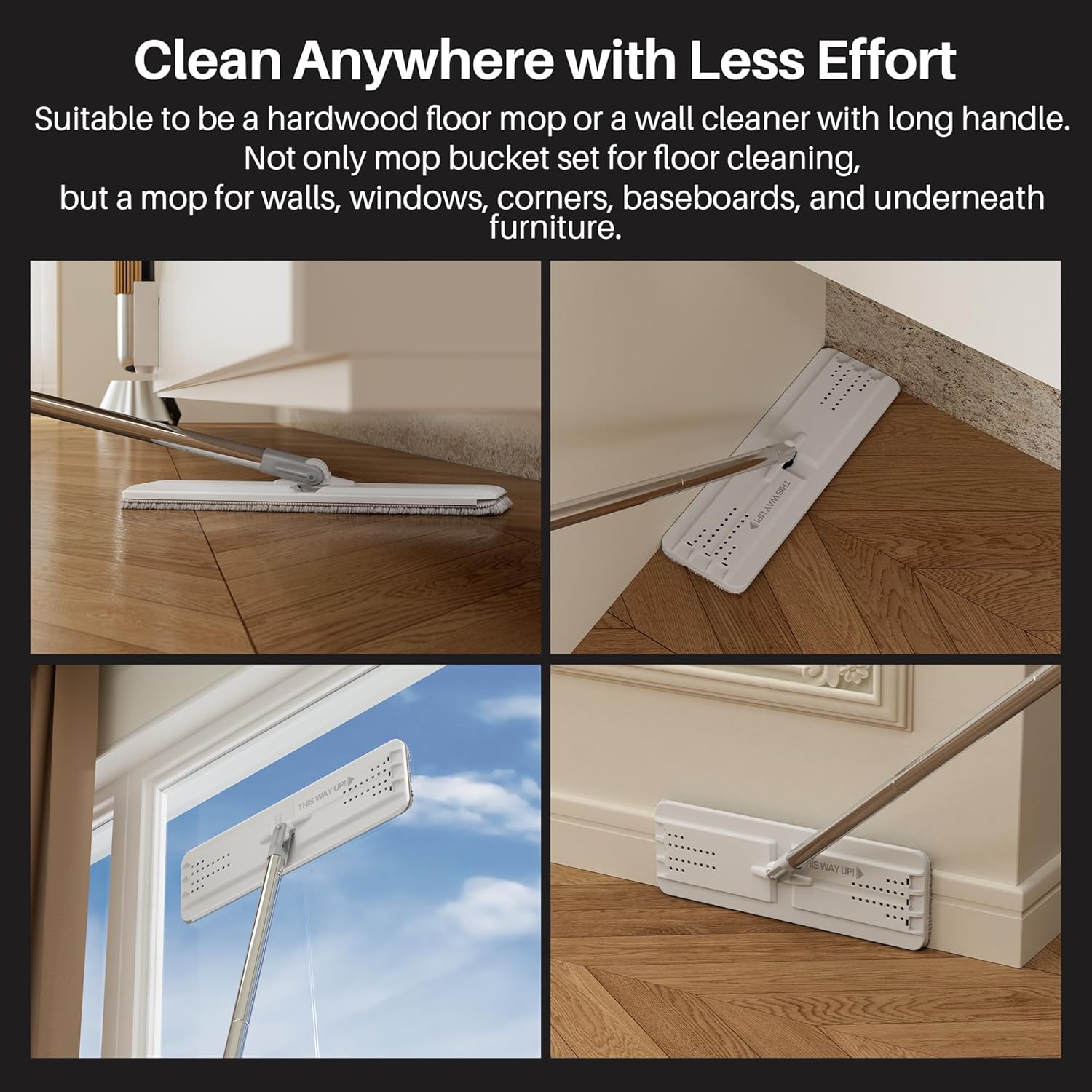 Thumbnail 4 de JOYMOOP Floor Cleaning Kit with Wet&Dry Mop 🧽