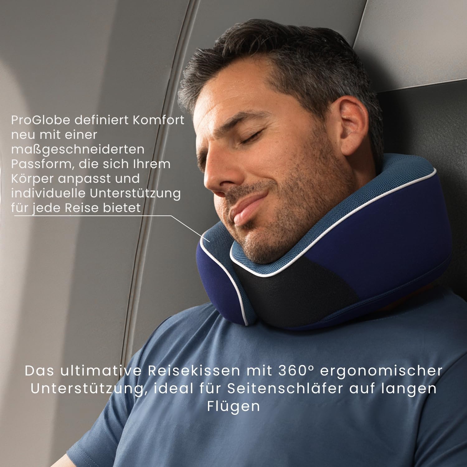 Thumbnail 5 de Proglobe Nackenkissen Flugzeug 100% Memory Foam