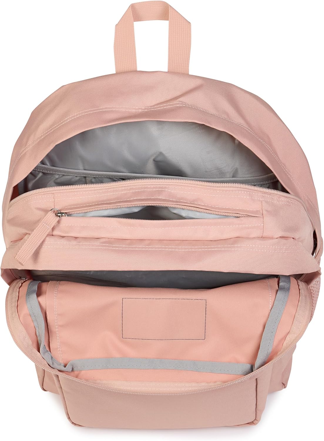 Detalle 2 de JANSPORT Big Day Pack Zaino capiente per laptop 15" – Misty Rose