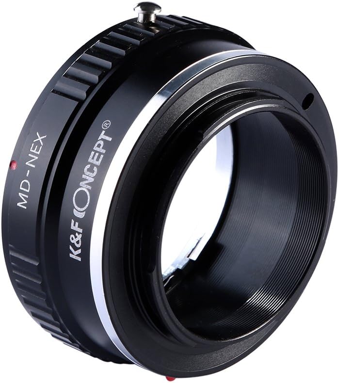 Thumbnail 1 de K&F CONCEPT MD-NEX Objektiv Adapterring – Minolta MD MC zu Sony NEX E‑Mount, mechanisch, hochwertig