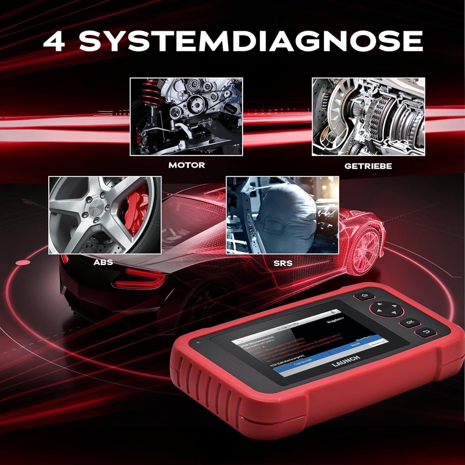 Detalle 2 de Launch CRP129EVO 4 sistemas diagnóstico multimarca
