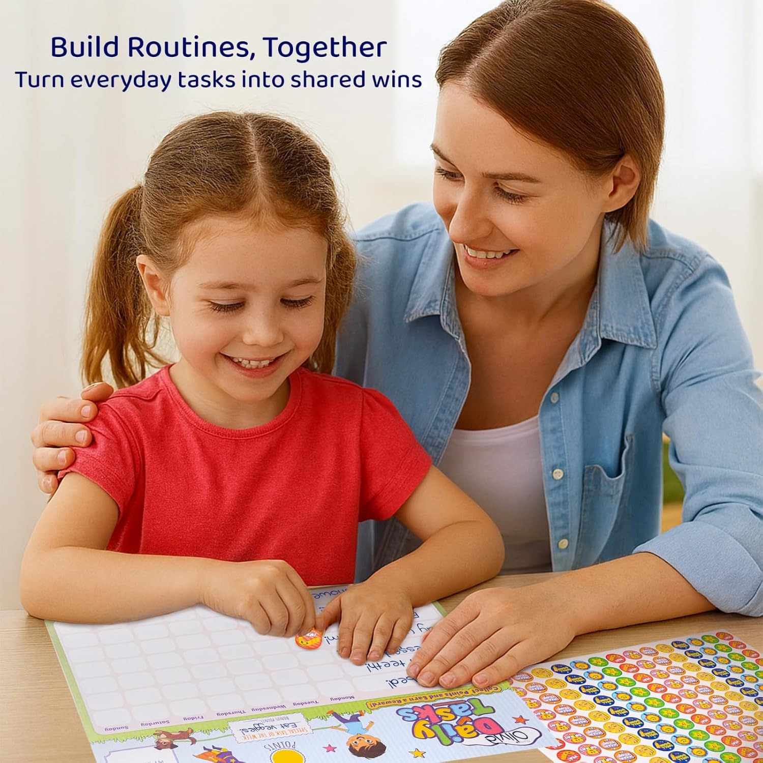 Thumbnail 3 de PUTSKA Behaviour Reward Chart for Kids 26 Charts