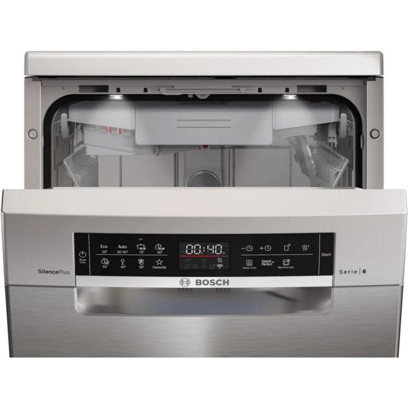 Detalle de Bosch Serie 6 SPS6EMI21E 10 cubiertos: lavavajillas compacto de 45 cm con Home Connect
