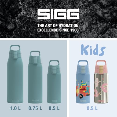 Thumbnail 5 de SIGG Shield Therm One Morning Blue – 1 L isolierte Trinkflasche aus Edelstahl