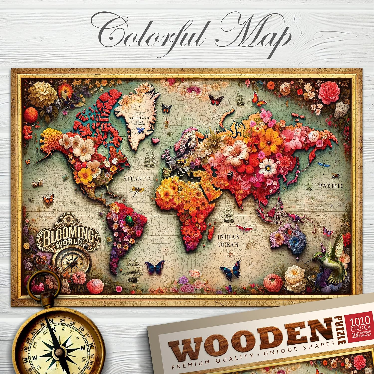 Thumbnail 4 de WOODEN.CITY Wooden Jigsaw Puzzle 1000 pieces