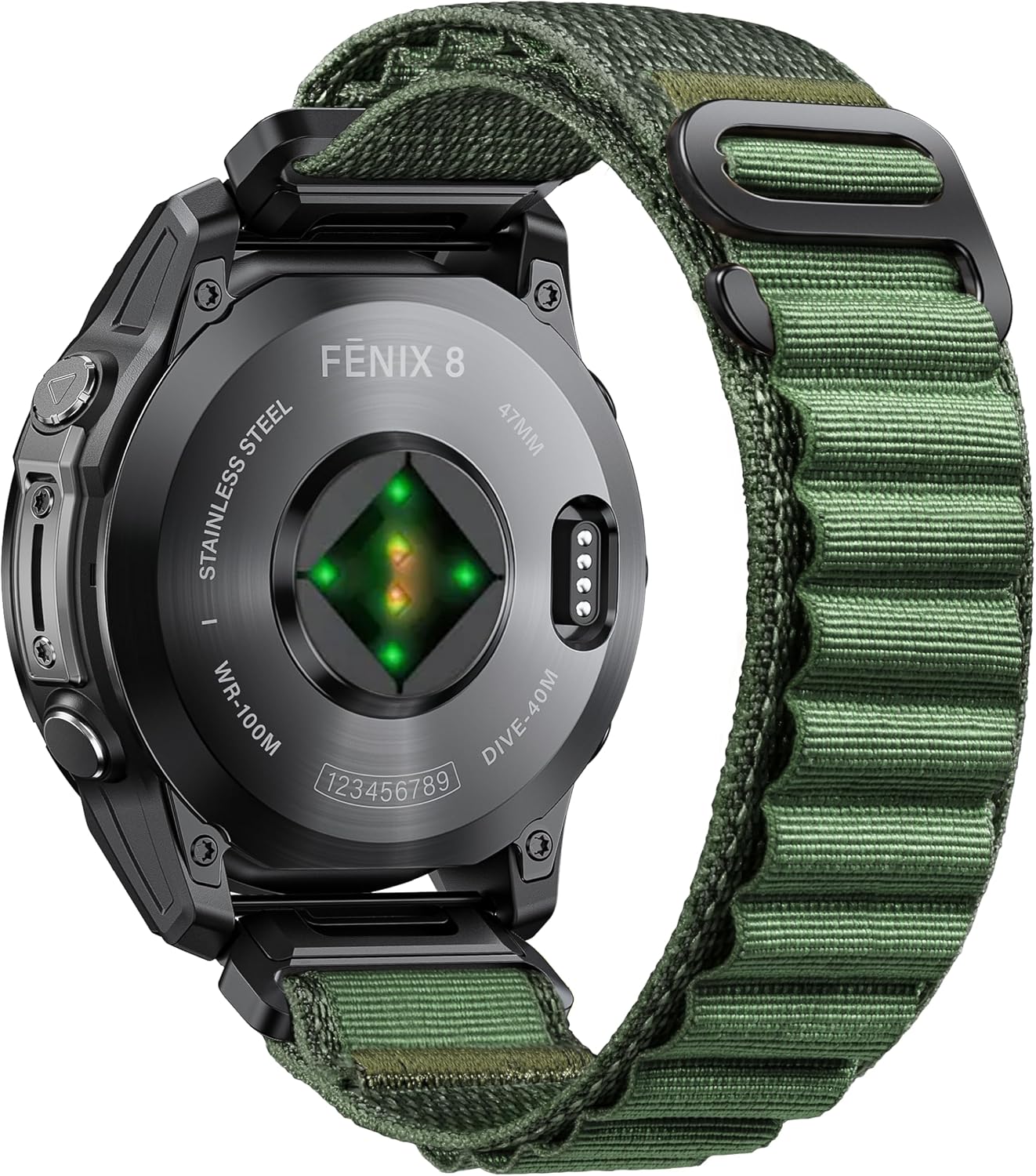 Detalle de NotoCity 22mm Quickfit nylon strap