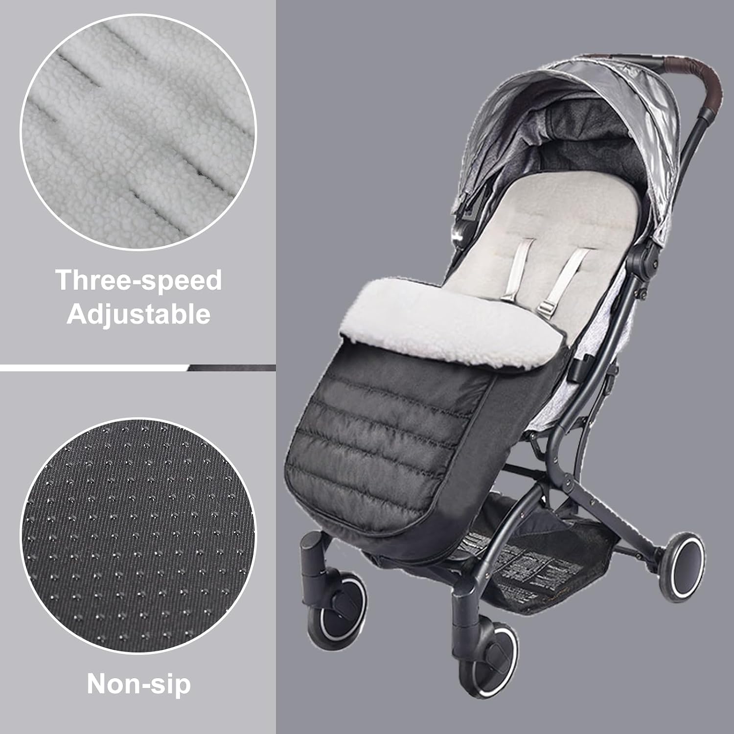 Thumbnail 3 de Cosytoes Footmuff Universal Pushchair Liner (Large)