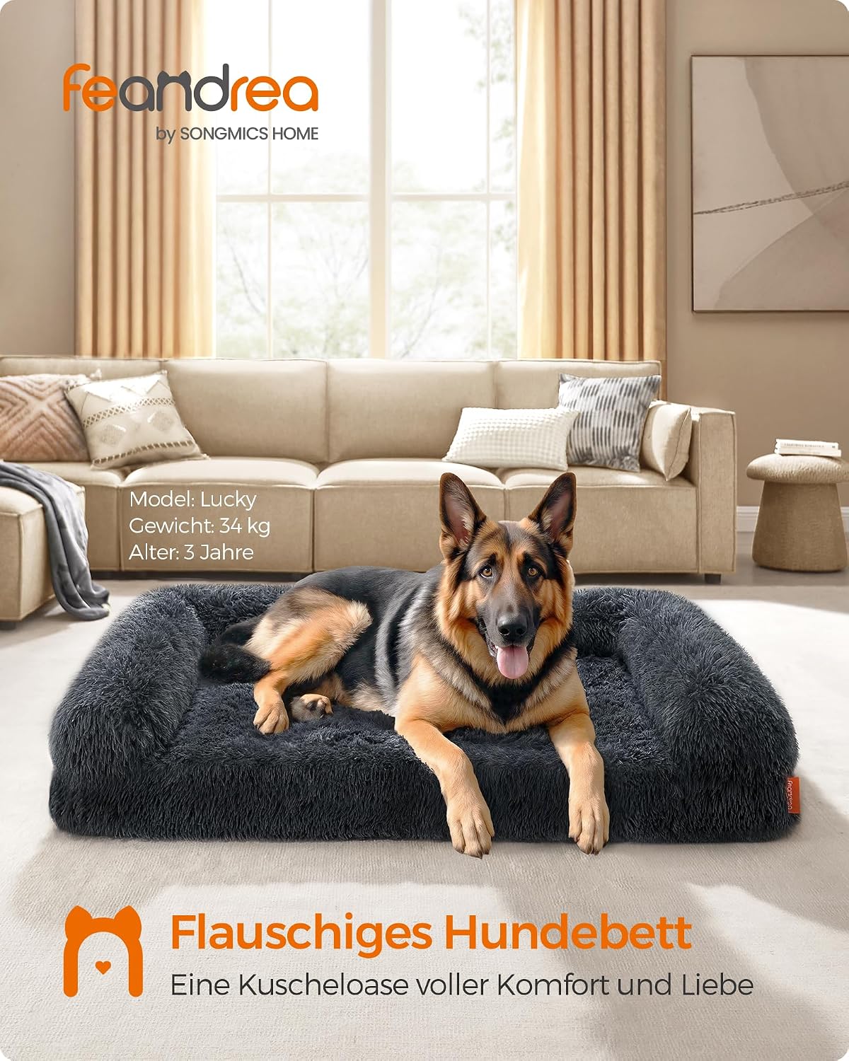 Detalle 2 de Feandrea FluffyHug Hundebett XXL