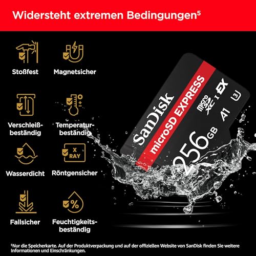 Thumbnail 4 de SanDisk microSD Express 256 GB – kompatibel mit Nintendo Switch 2
