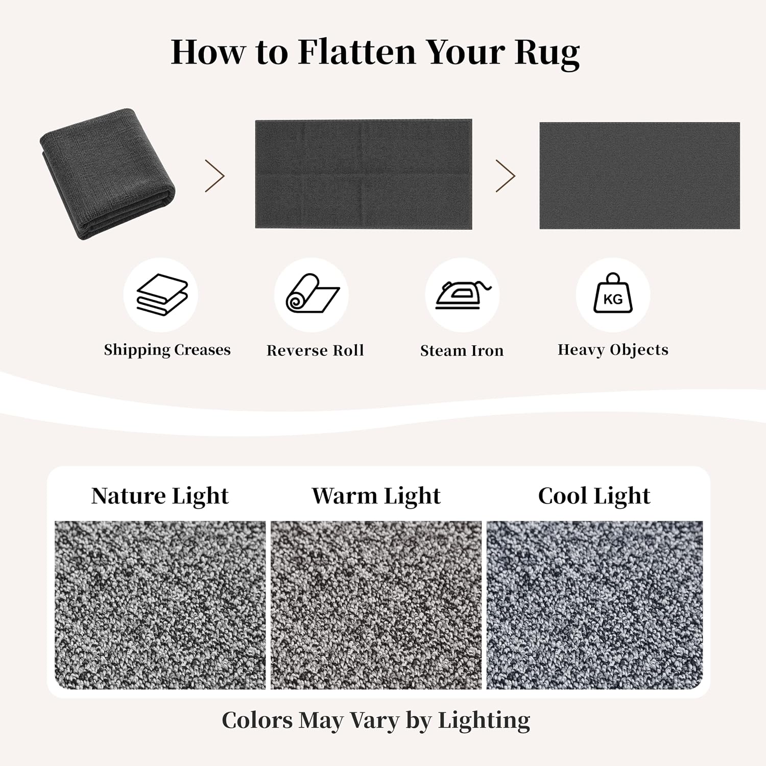 Thumbnail 5 de TTelephant Sky 3' x 10' Runner Rug, Waterproof, Non-Slip Silicone Backing