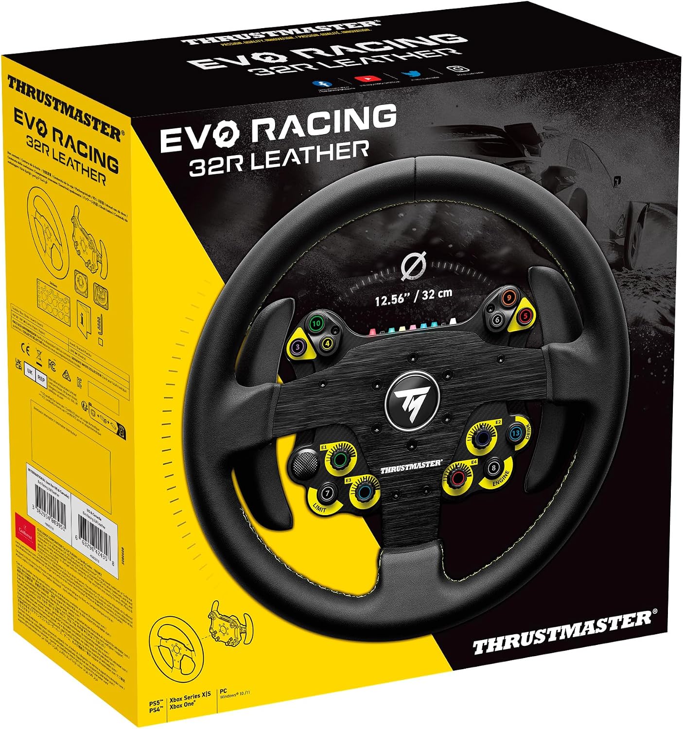 Thumbnail 4 de Thrustmaster EVO Racing 32R Leather Wheel