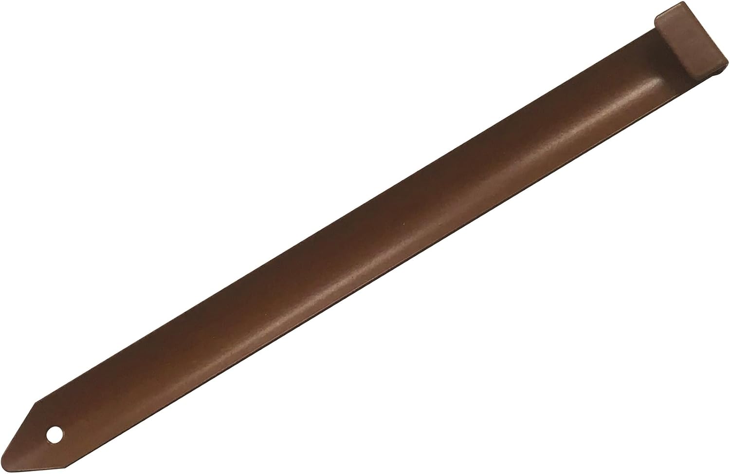 Detalle de タカショー FDE-02L フリーデザインエッジ 花壇フェンス 高さ13.5cm・長さ500cm ダークブラウン