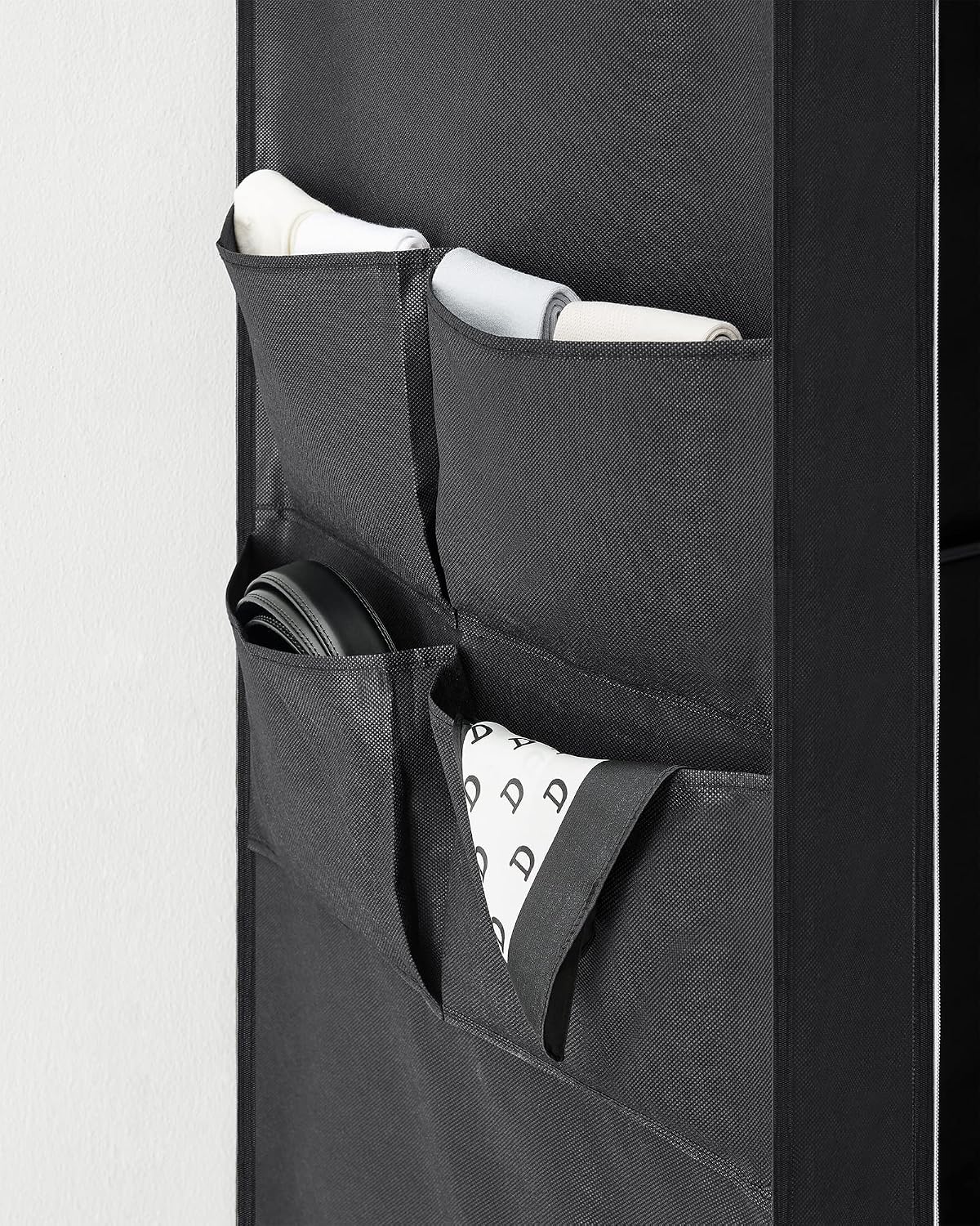 Thumbnail 5 de SONGMICS RYG092B02 portable wardrobe 130×45×167 cm