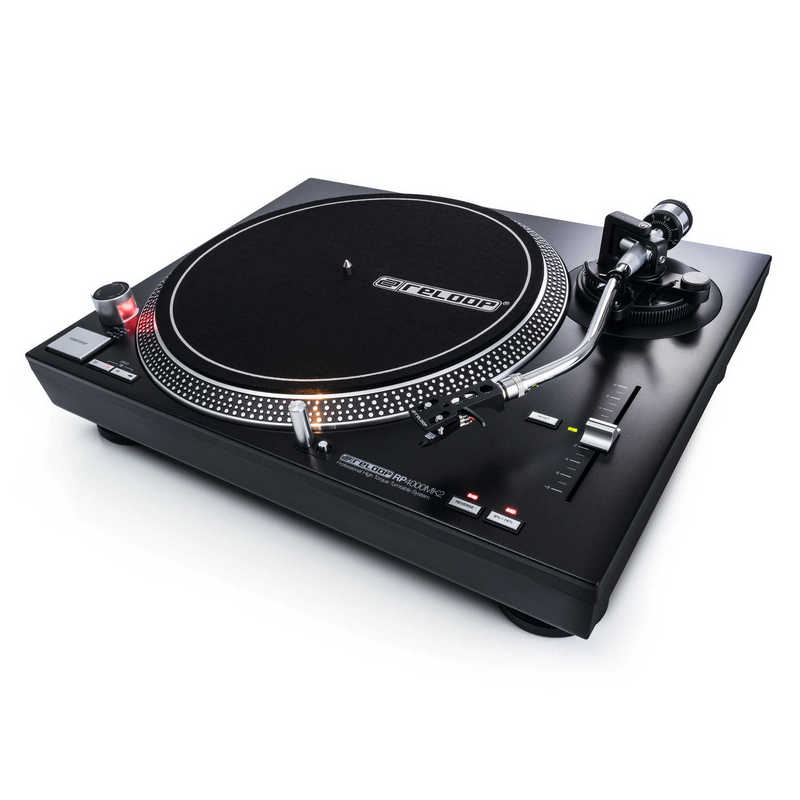 Detalle de Reloop RP-4000MK2 plato DJ de tracción directa negro