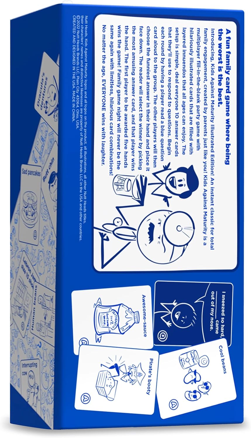 Thumbnail 1 de Kids Against Maturity card game for kids