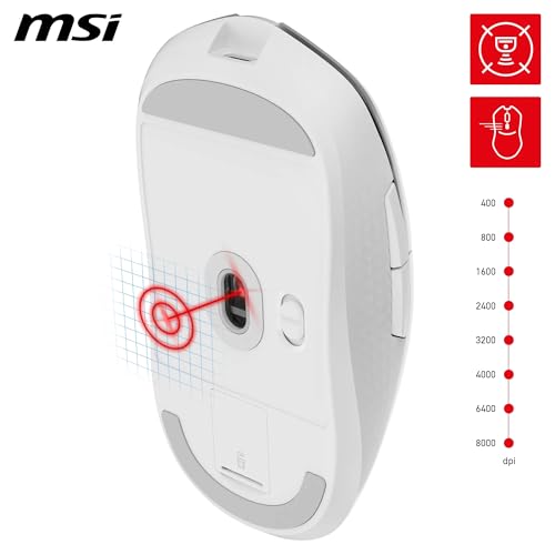 Thumbnail 4 de Souris MSI VERSA 300 Wireless 8000 DPI ⚡