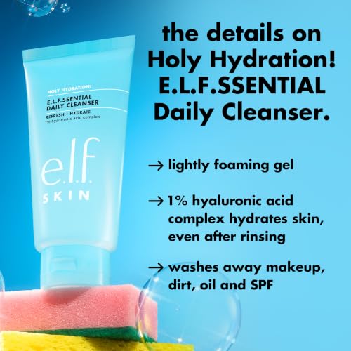 Detalle de e.l.f. SKIN Holy Hydration! e.l.f.ssential Daily Cleanser