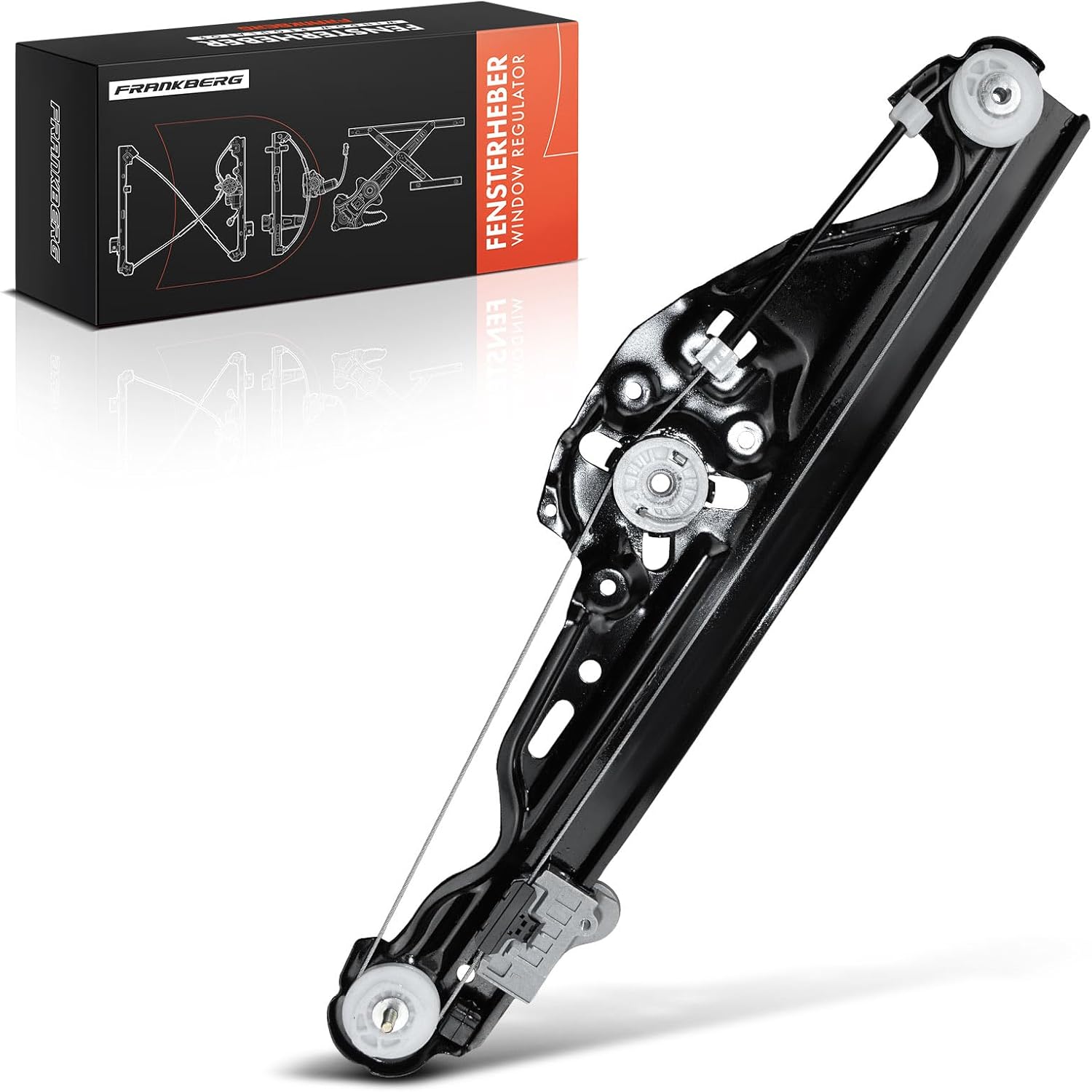 Detalle de Frankberg Fensterheber Elektrisch Ohne Motor – Hinten links, passend für BMW 5er E60/E61 (2003–2010)