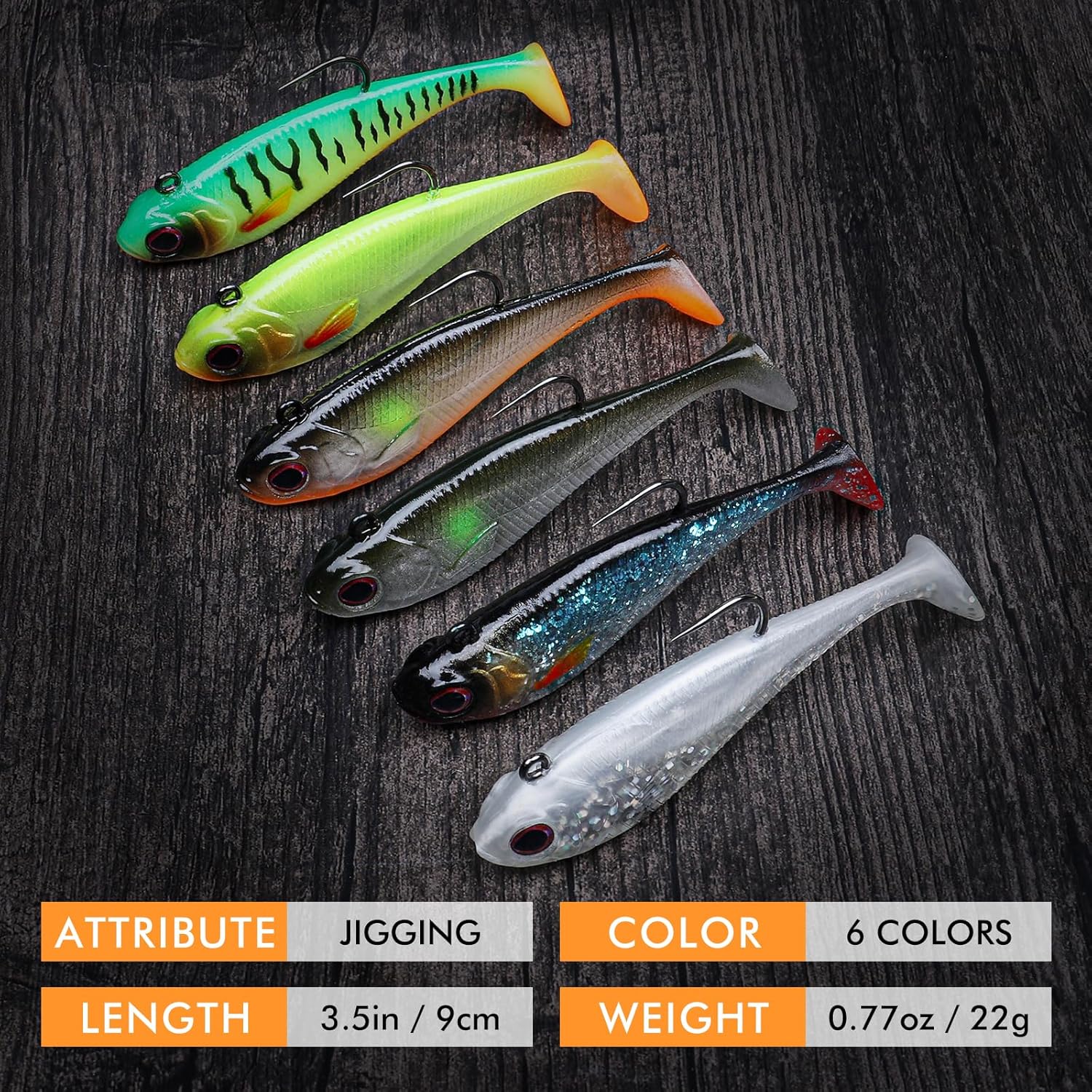 Thumbnail 4 de TRUSCEND Duramax Soft Fishing Lures with BKK Hooks — 9cm