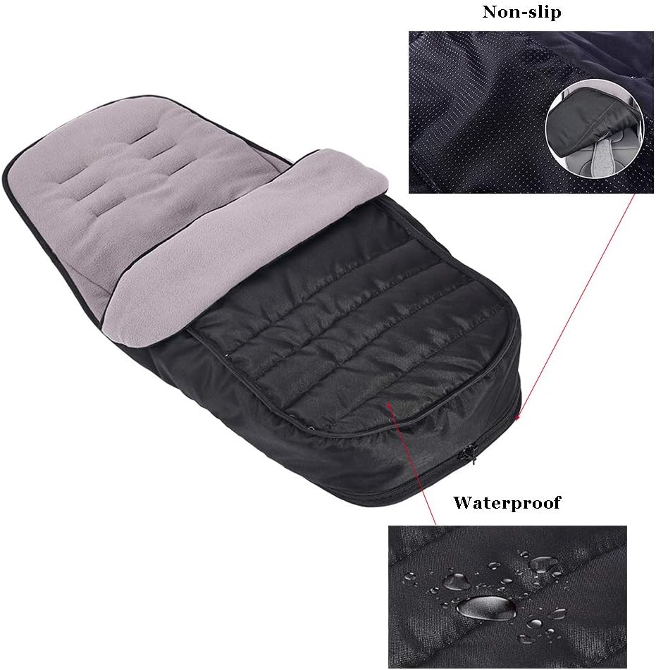 Detalle de Cosytoes Footmuff waterproof fleece-lined for prams