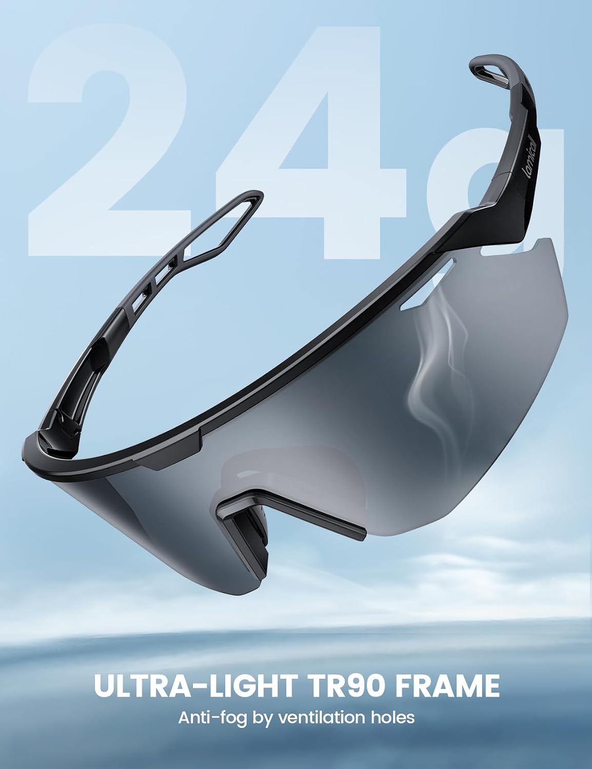 Detalle 2 de Lamicall Polarized Cycling Sunglasses 24g