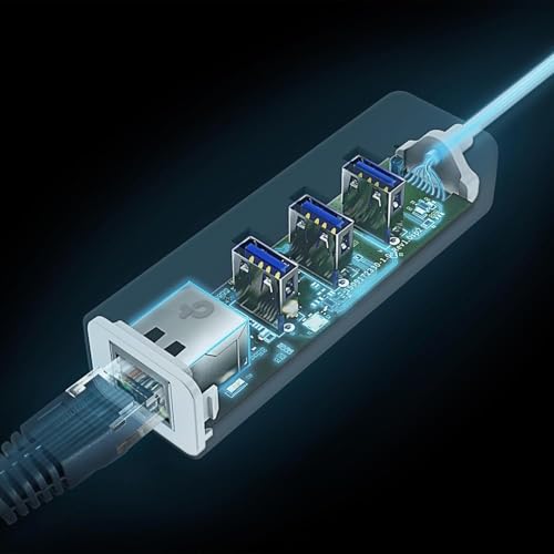 Thumbnail 2 de TP-Link UE330C Hub USB-C 3 puertos USB-A y Ethernet