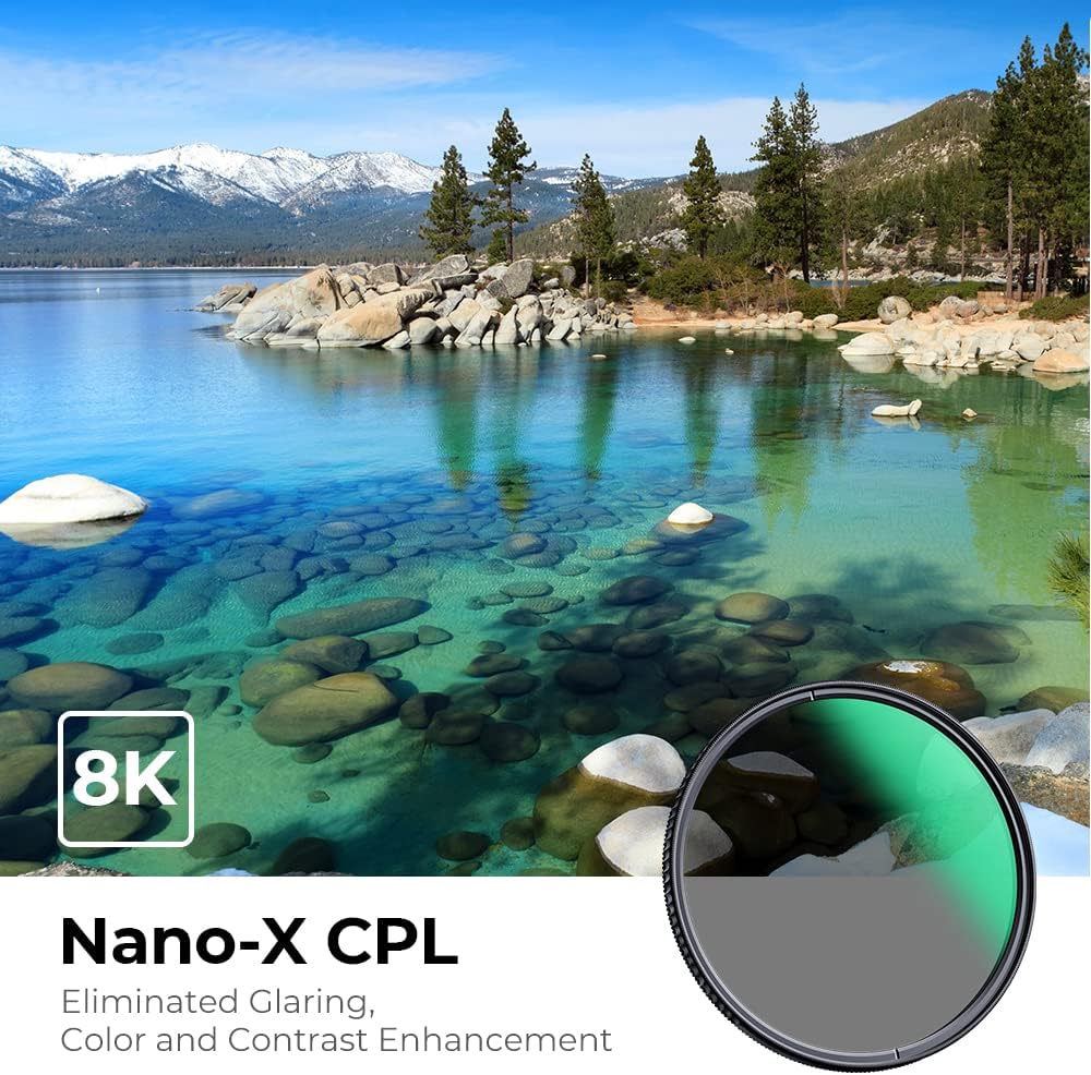 Thumbnail 1 de K&F CONCEPT Nano-X Polarizzatore CPL 37mm
