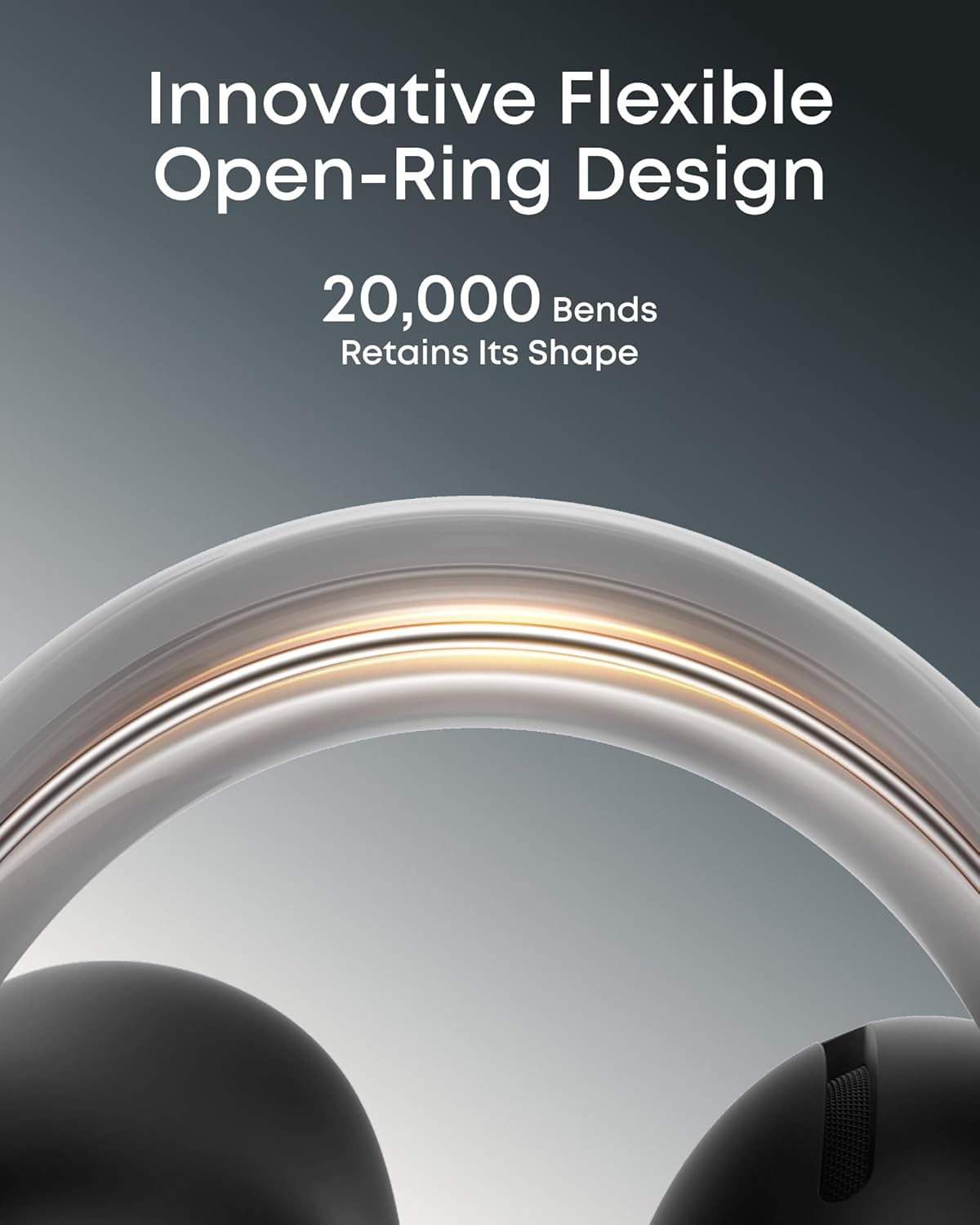 Thumbnail 2 de soundcore AeroClip by Anker open-ear clip-on earbuds with secure fit and AI clear calls