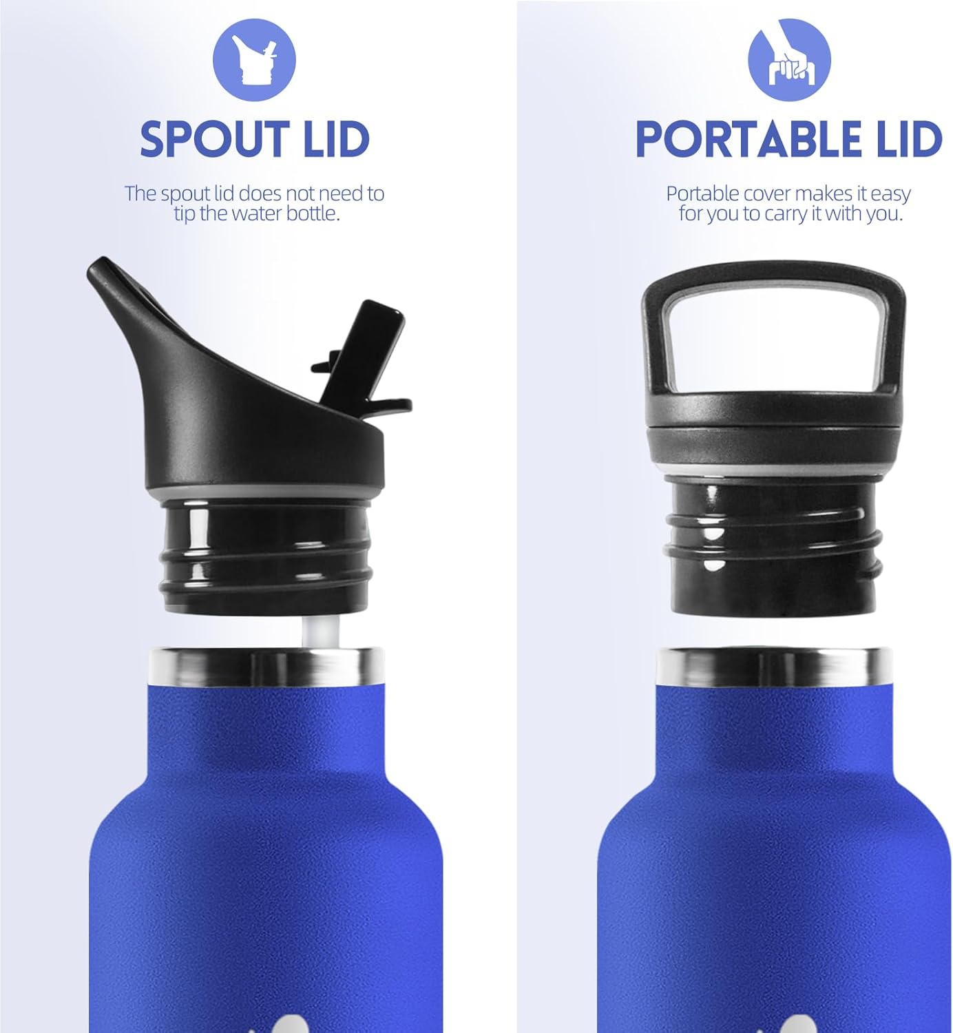 Thumbnail 2 de Motswedi Cantimplora Térmica 1L Acero Inoxidable 💧