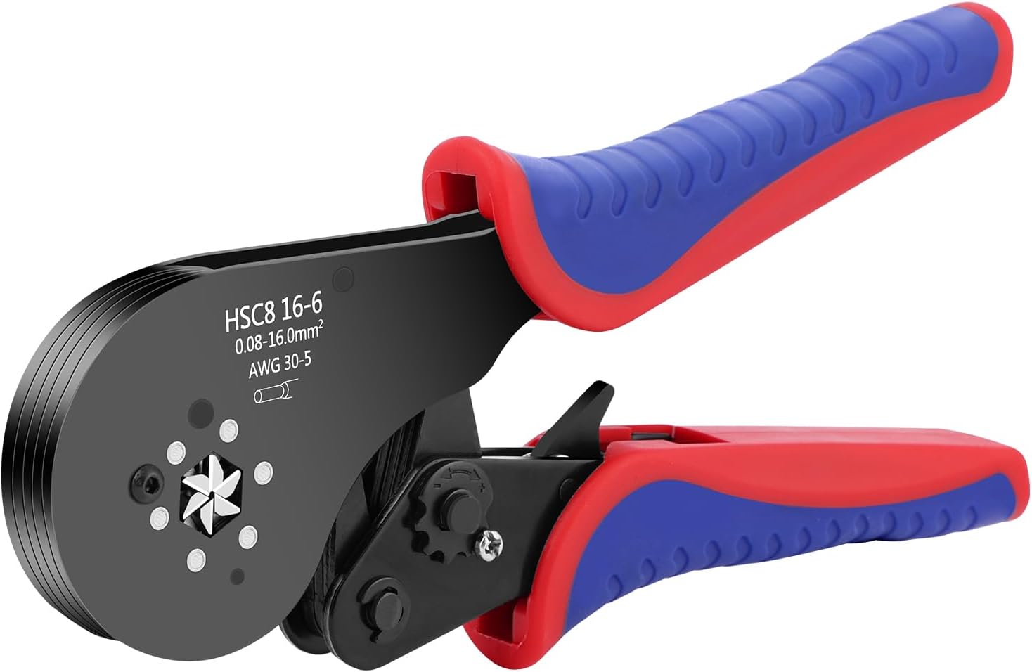 Detalle de AOOWU Pince à sertir 0,08-16mm² – Sertissage précis et auto-ajustable