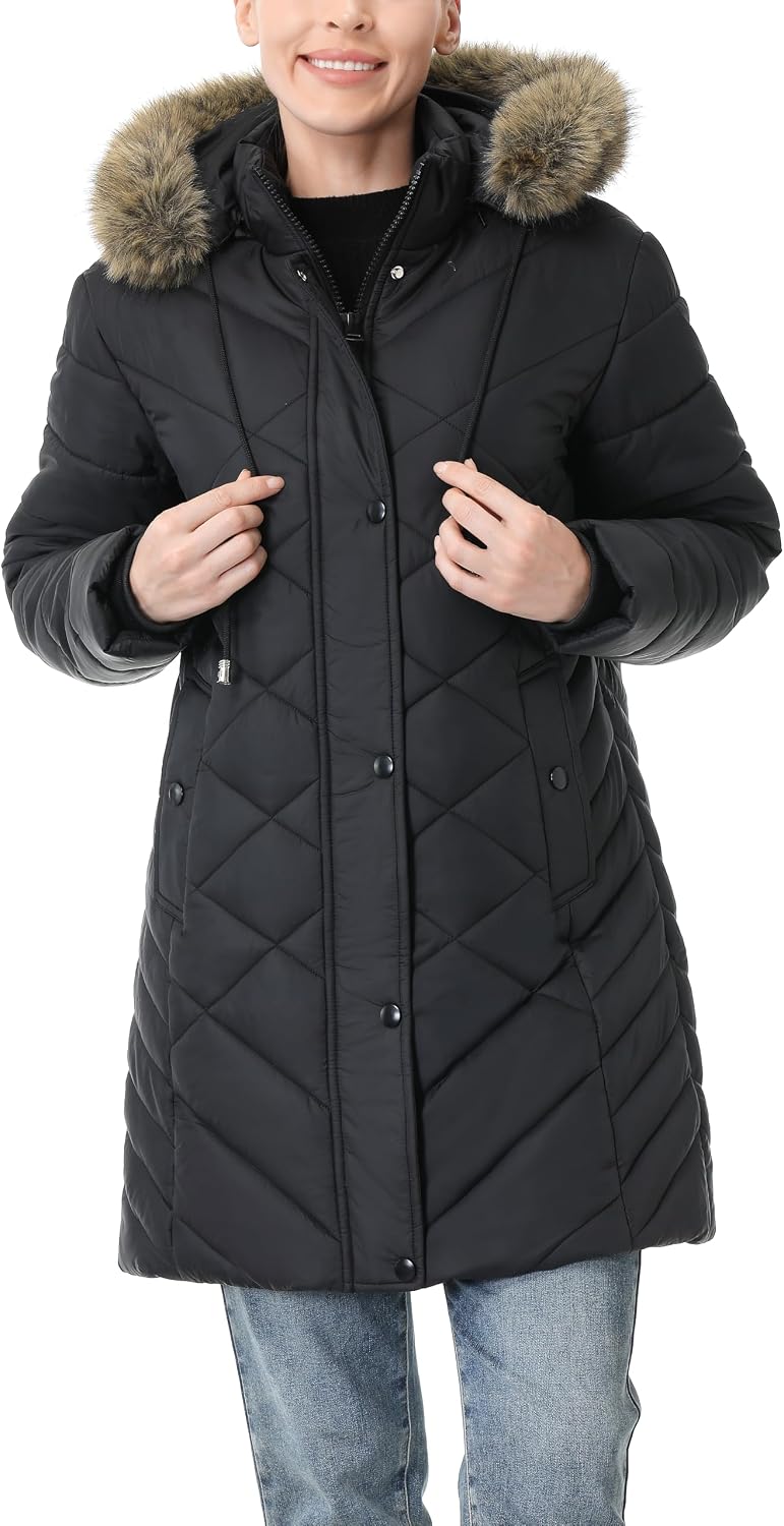 Detalle de Long Warm Winter Coat