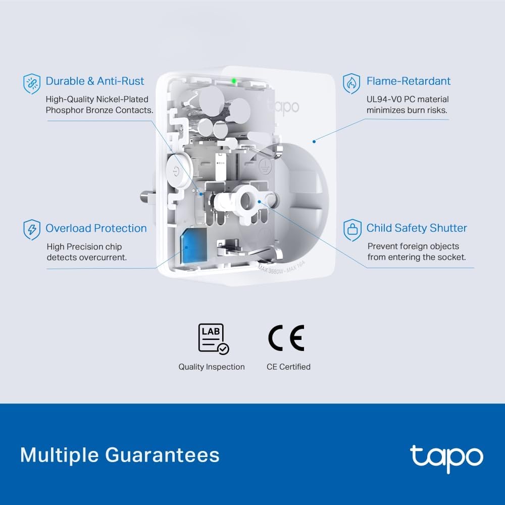 Thumbnail 6 de TP-Link Tapo P110M: Matter‑WLAN-Steckdose mit Verbrauchsanzeige