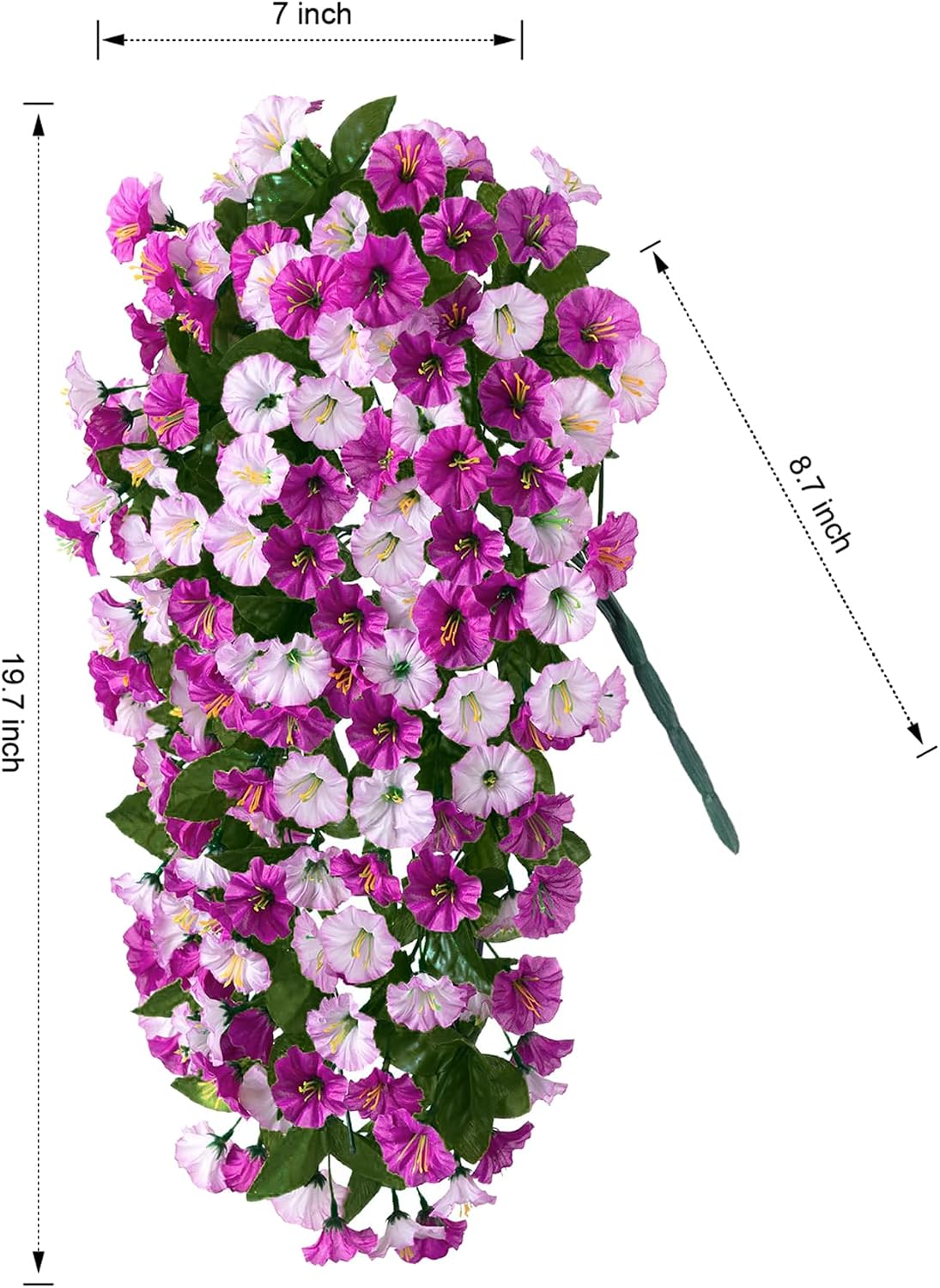 Thumbnail 4 de HyeFlora Morning Glory Hanging Vines 19in