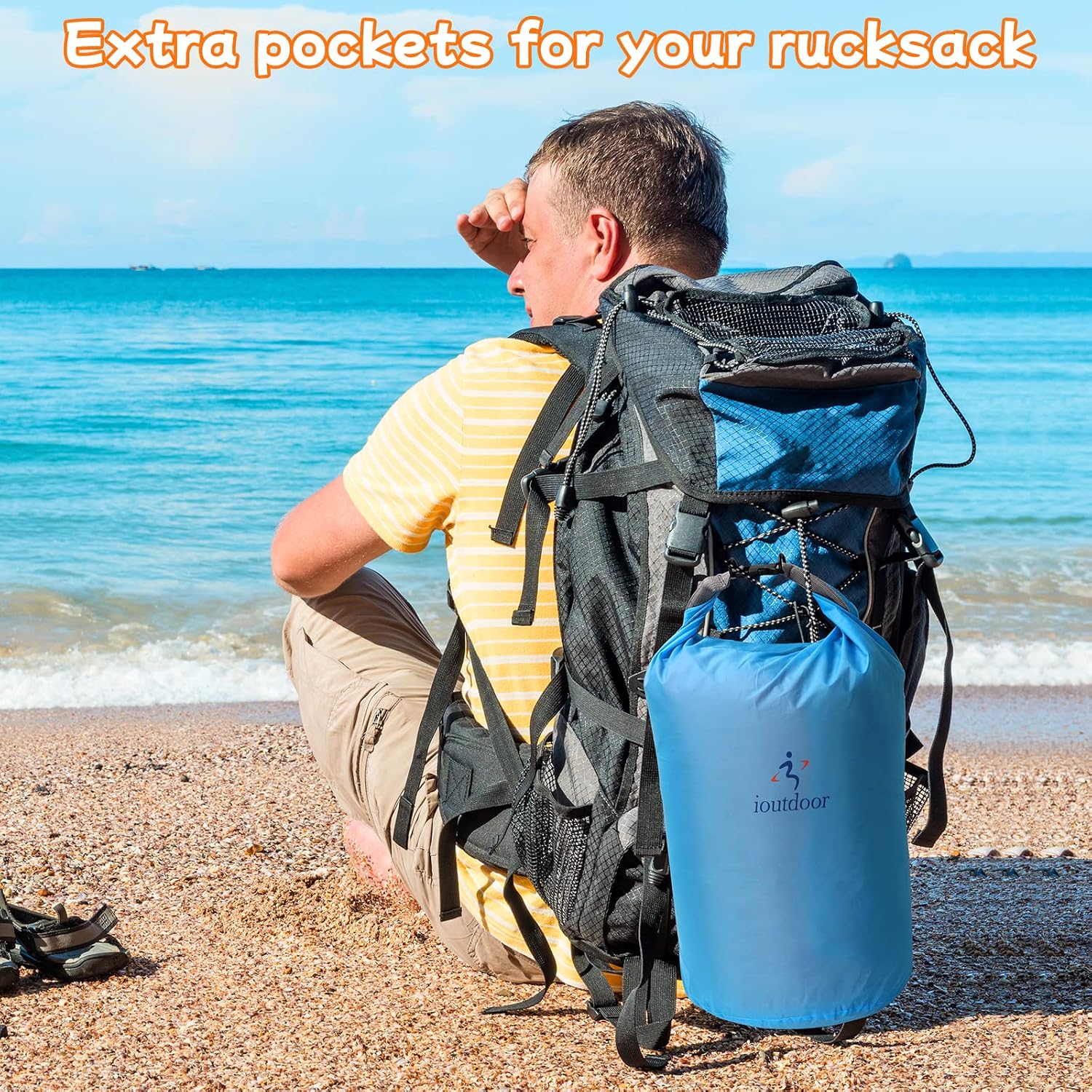 Thumbnail 2 de Dry bag 10L compression sacks, 2 pack