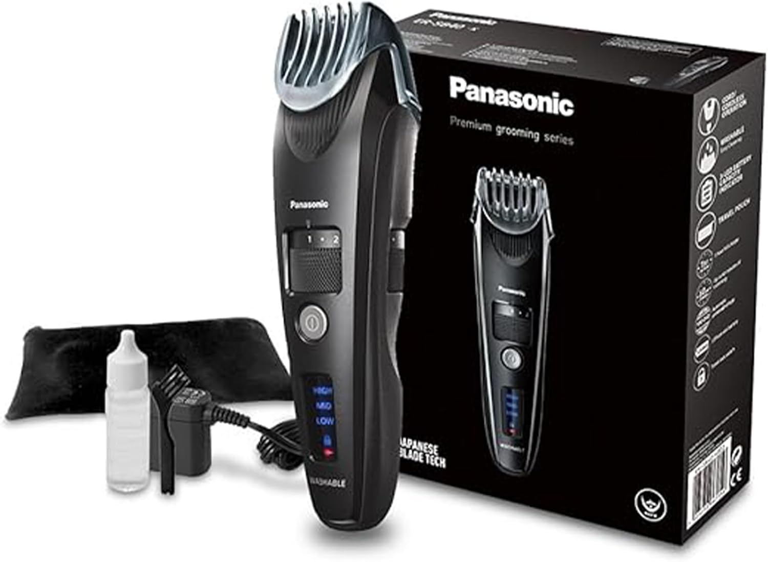 Detalle de Panasonic ER-SB40-K803 Bartschneider 20 Längen