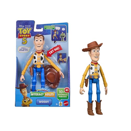 Detalle de Mattel Disney and Pixar Toy Story 5 Interactables Woody