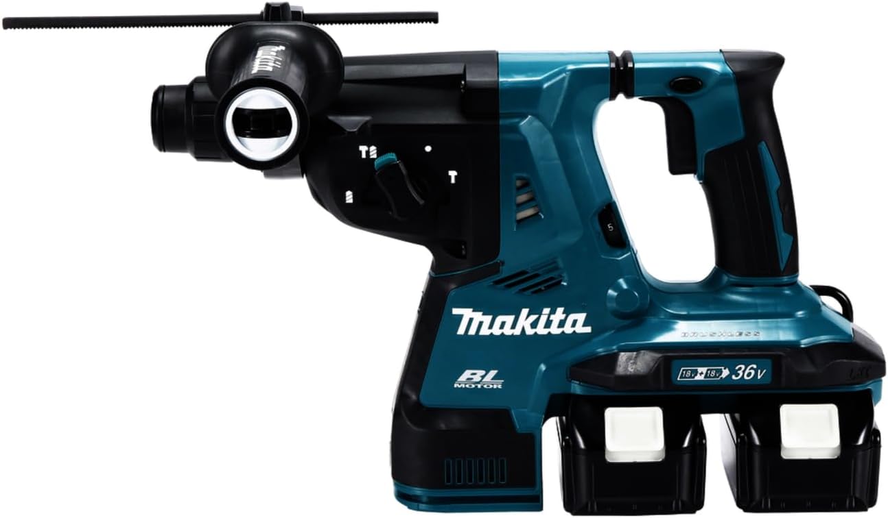 Thumbnail 2 de Makita DHR280ZJ (36V) Twin 18V Li-Ion LXT Brushless SDS-Plus Rotary Hammer