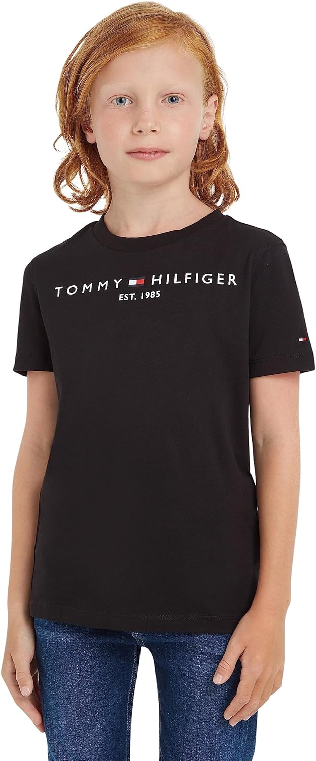 Thumbnail 2 de Tommy Hilfiger Kinder Unisex Kurzarm Essential Tee – Rundhalsausschnitt