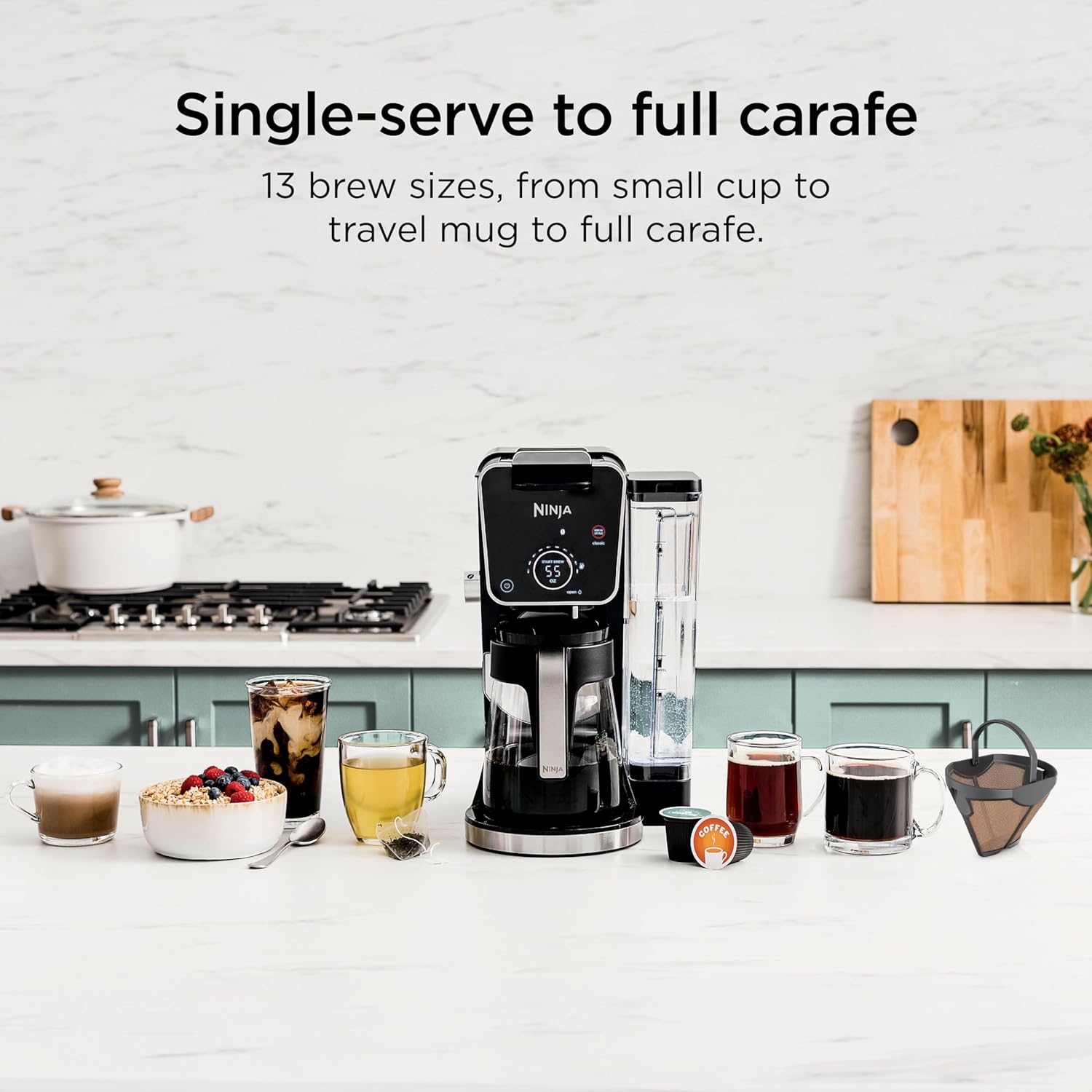 Detalle 2 de Ninja DualBrew Pro 12-Cup coffee maker