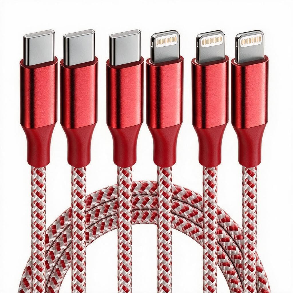 Thumbnail 6 de Apple USB‑C to Lightning Cable 6ft 3‑Pack