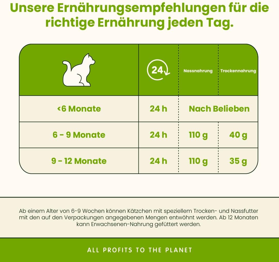 Detalle de almo nature Daily Nassfutter für Kitten: Mousse mit Huhn (85 g) – Packung mit 24