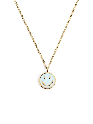 Detalle de SINGULARU Collar Smiley Sky Enamel 💍