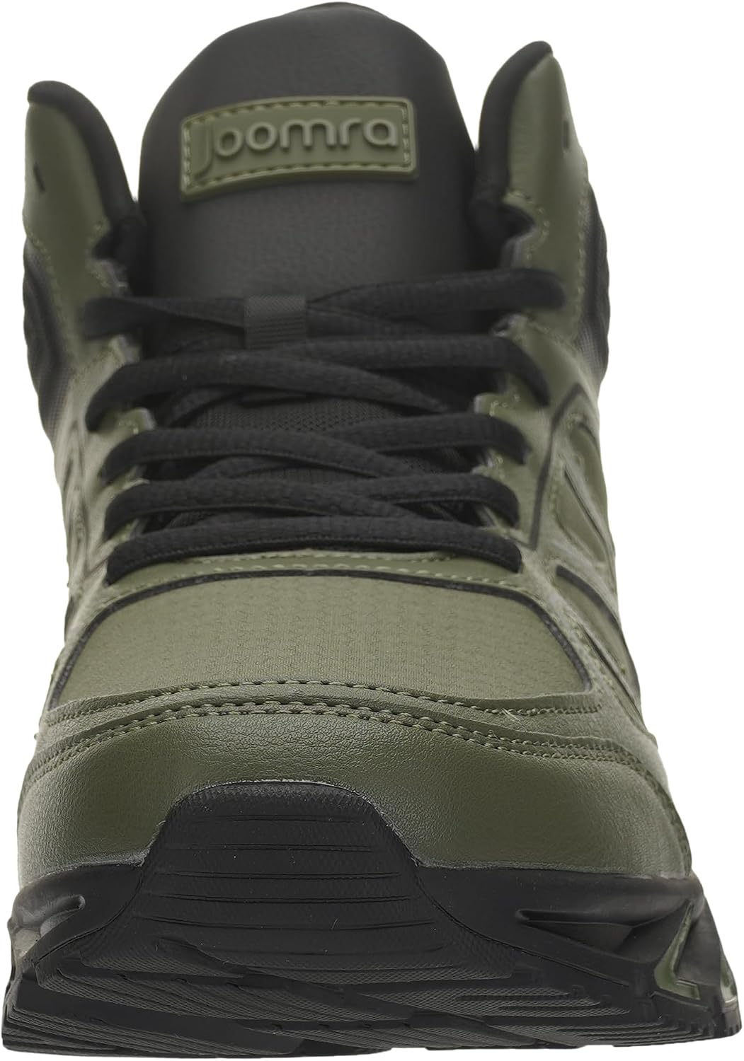 Thumbnail 2 de Joomra Men's Stylish Sneakers High Top: Vegan Leather & Mesh, Secure Fit, All-Day Comfort