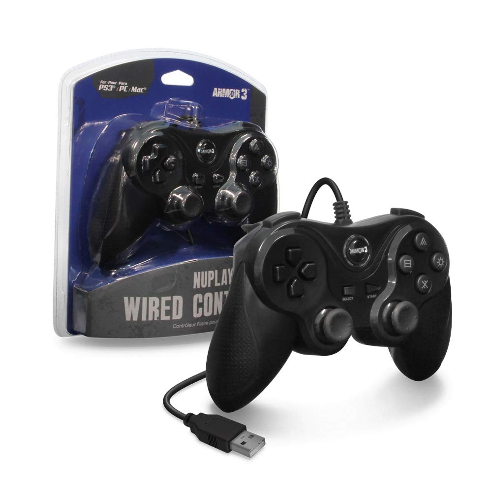 Detalle de Armor3 Nuplay Wired Controller for PS3
