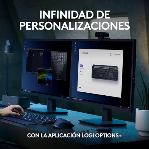 Thumbnail 7 de Logitech MX Keys S: Teclado inalámbrico de perfil bajo para escritura fluida y multitarea