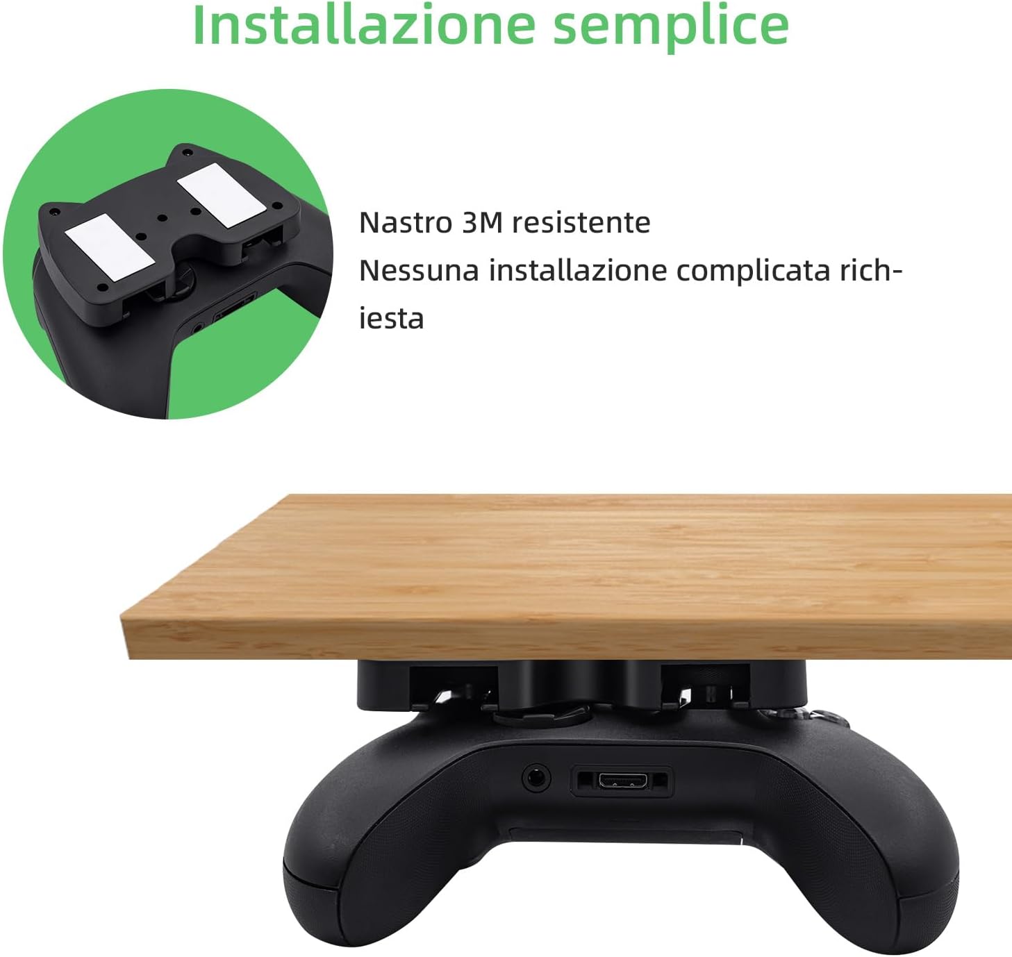 Thumbnail 5 de Supporto Controller Xbox Sotto la Scrivania 360