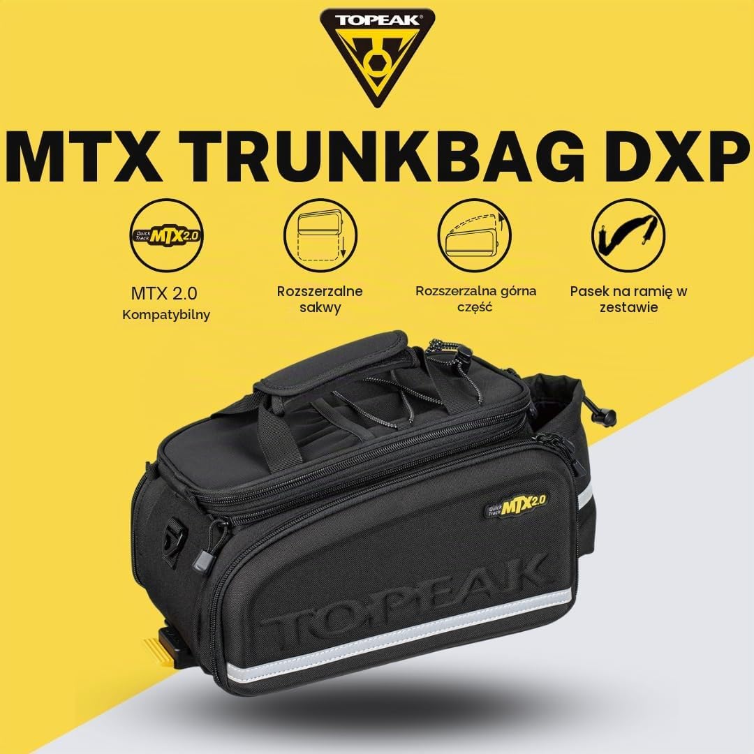 Thumbnail 1 de Topeak MTX 2.0 TrunkBag DXP – torba rowerowa do 22,6 l z sakwami
