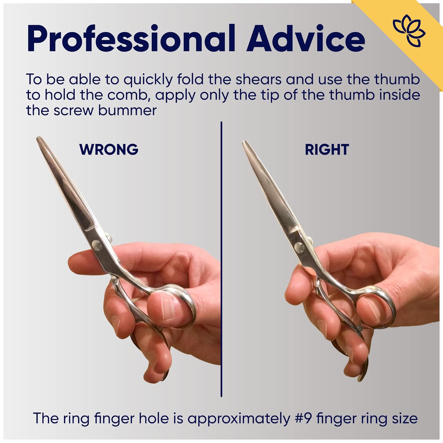 Detalle de Equinox Razor Edge 6.5" Hair Cutting Scissors
