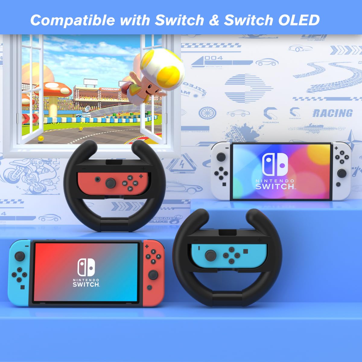 Thumbnail 4 de pdobq Switch Steering Wheel 4-Pack