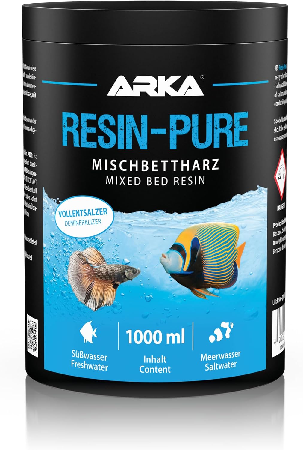 Detalle de Vollentsalzer Harz 4 L – ARKA Resin-Pure für Osmoseanlagen, Mischbettharz